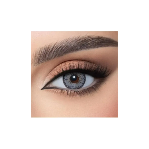 Sabreen Dahab Grey Contact Lenses