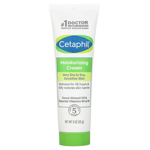 Cetaphil Moisturizing Cream for Dry to Very Dry and Sensitive Skin Fragrance Free - 85g
