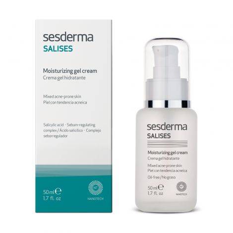Sesderma SALISES Moisturizing Gel Cream, 1.7 Fl Oz (Pack of 1)