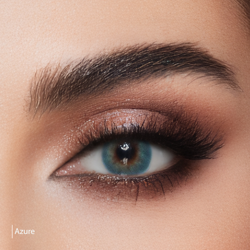 عدسات اكس لنس - أزور - زينة