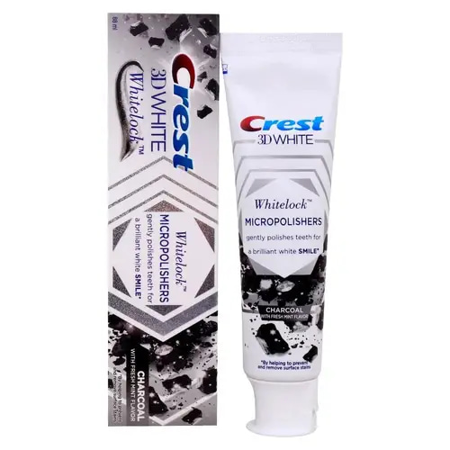 Crest 3D White LUX Charcoal Mint Toothpaste 88ml