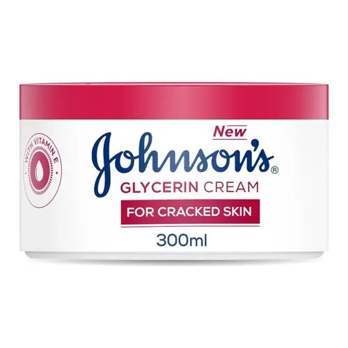 Johnson's Moisturizing Cream Glycerin for Cracked Skin 300ml