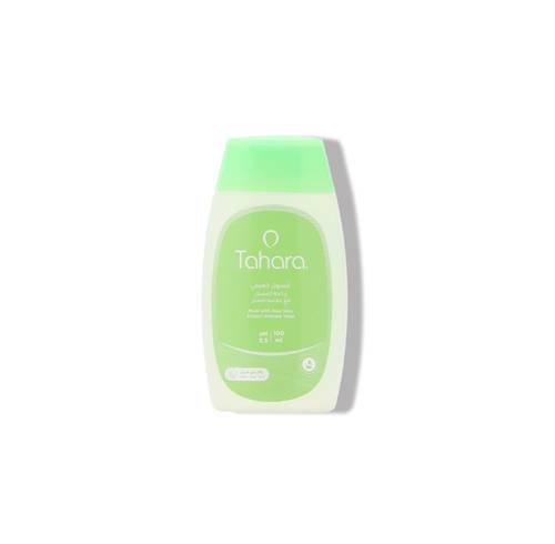 Intimate wash with musk scent and aloe vera extract