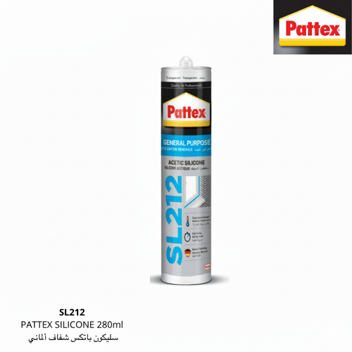 سيلكون شفاف PATTEX SL212TR 1719790