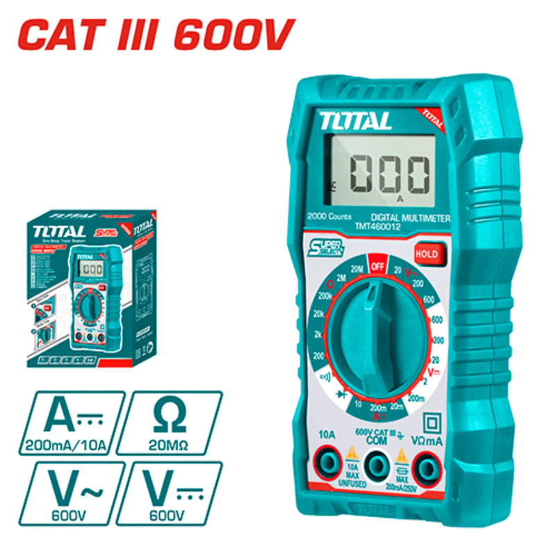 ملتيميتر TOTAL TMT460012