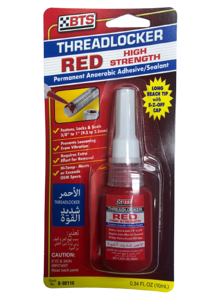 غراء براغي احمر BTS B-20010