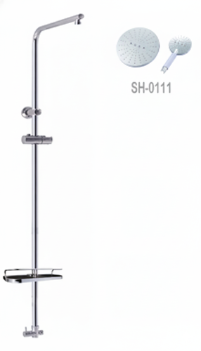 مطرة دش كروم خطين دائرية LIMA SH0113 G2