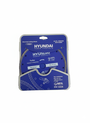 7″ Turbo Diamond Cutting Disc HYUNDAI 