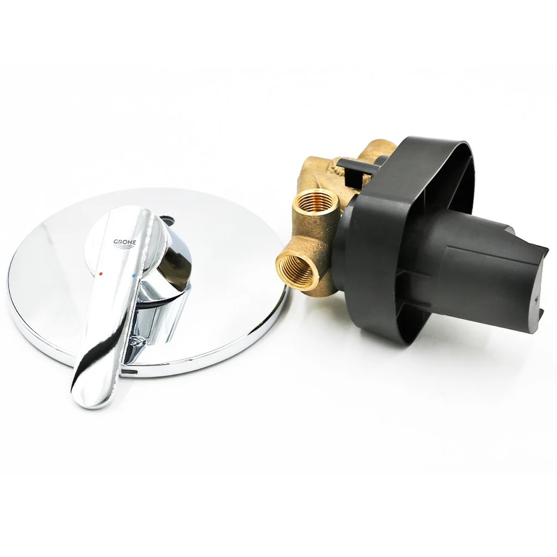 خلاط دش جروهي مخفي قلب مع وجه 2936900 JET GROHE 2936900