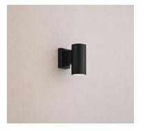 LED WALL LIGHT GU10 FRAME BLK