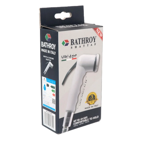 CHROME/ White Bidet Spray Head BATHROY