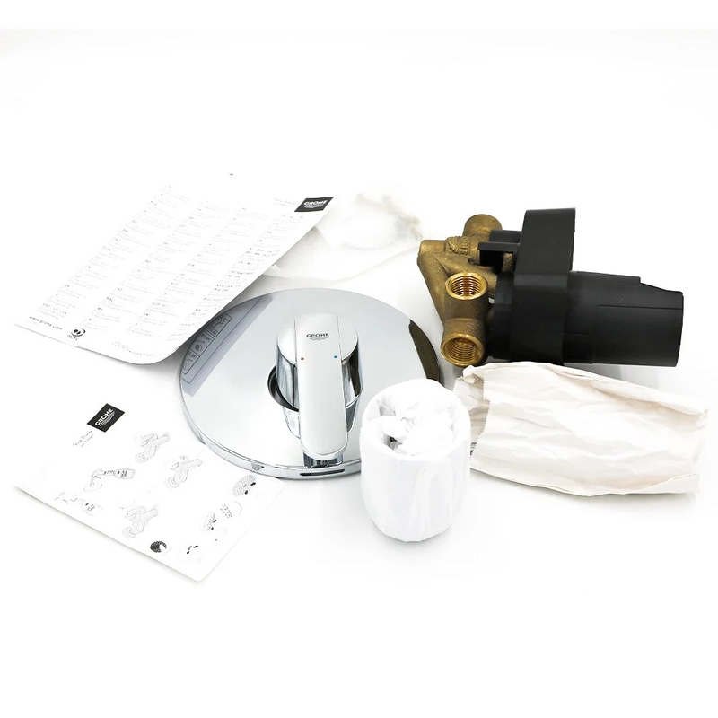 خلاط دش جروهي مخفي قلب مع وجه 2936900 JET GROHE 2936900