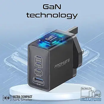 Promate 67w pd wall charger