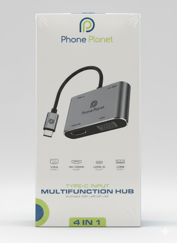 موزع متعدد الوظائف 4 في 1 الجديد من Phoneplanet