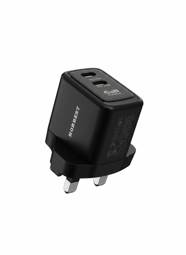 Morbest dual port pd Gan fast wall charger 30w