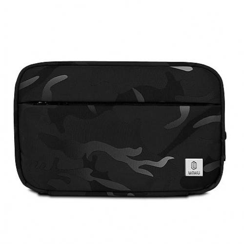 WiWU Camou Travel pouch bag black