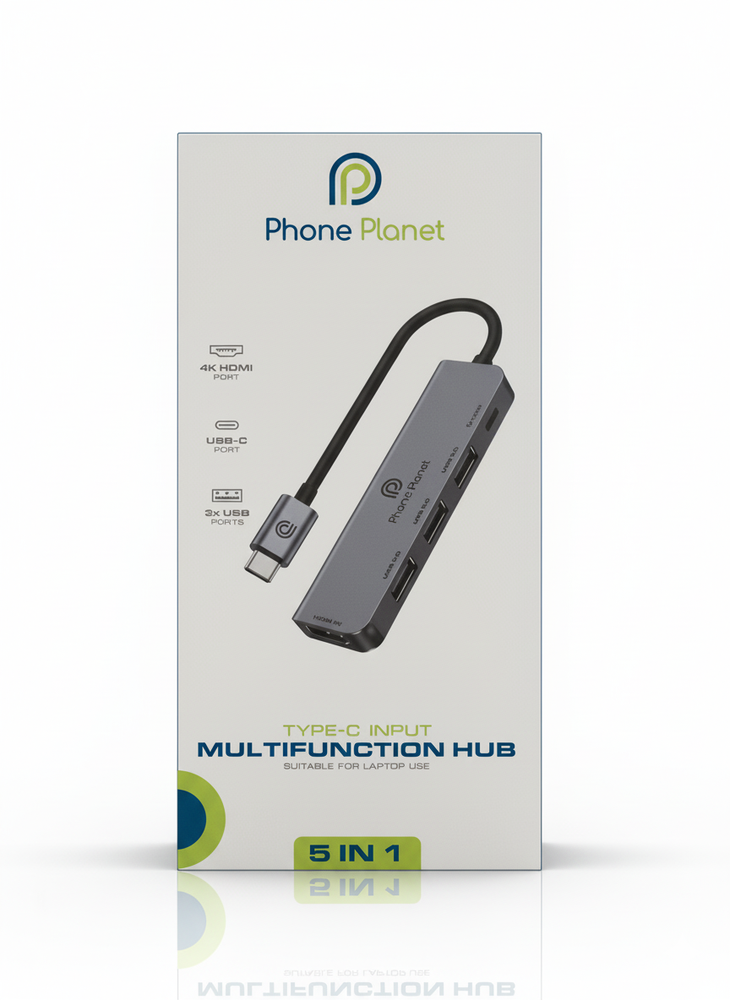 موزع متعدد الوظائف 5 في 1 الجديد من Phoneplanet