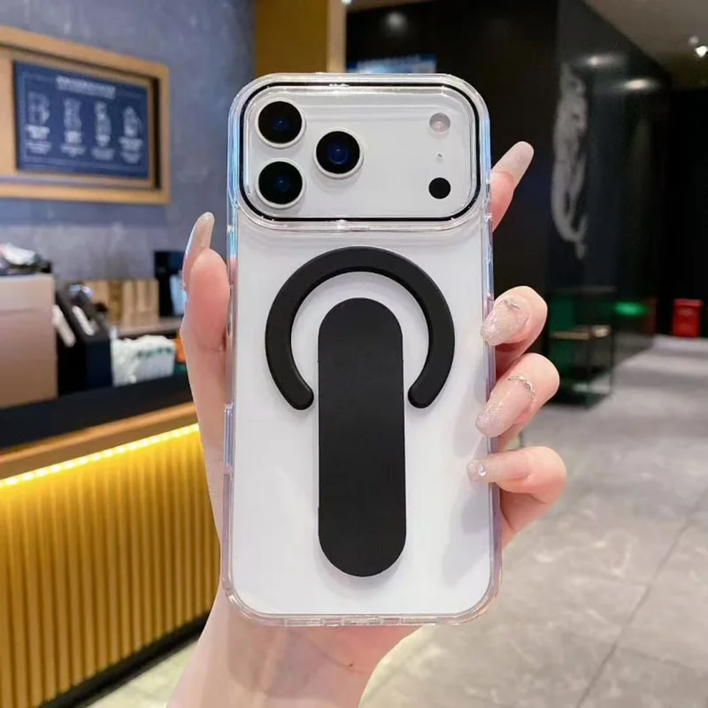 جراب WEWE المضاد للصدمات لهاتف iPhone 17 Pro أسود