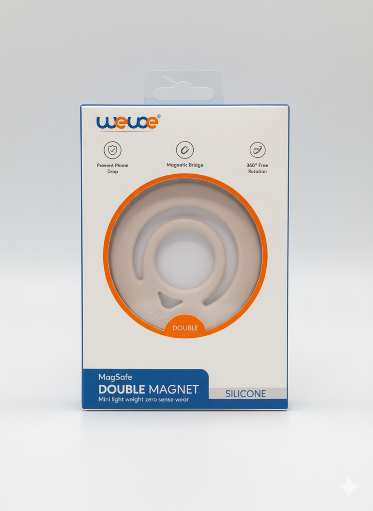 WEWE magsafe DOUBLE Magnet silicone ring beeg