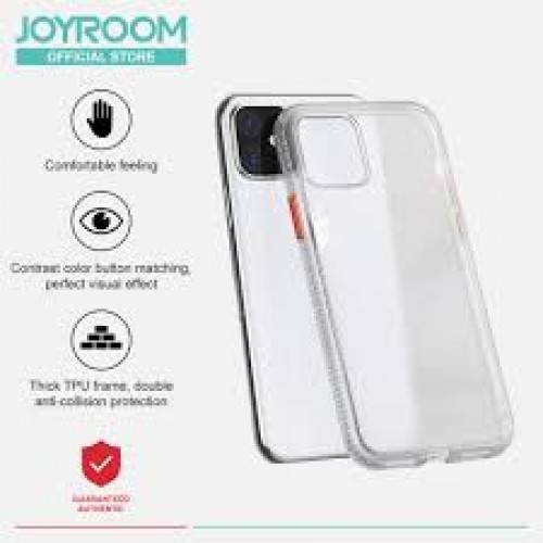 جراب حماية للهاتف من سلسلة joyroom 11 white cow shield