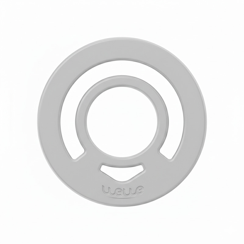 WEWE magsafe DOUBLE Magbet silicone ring gray