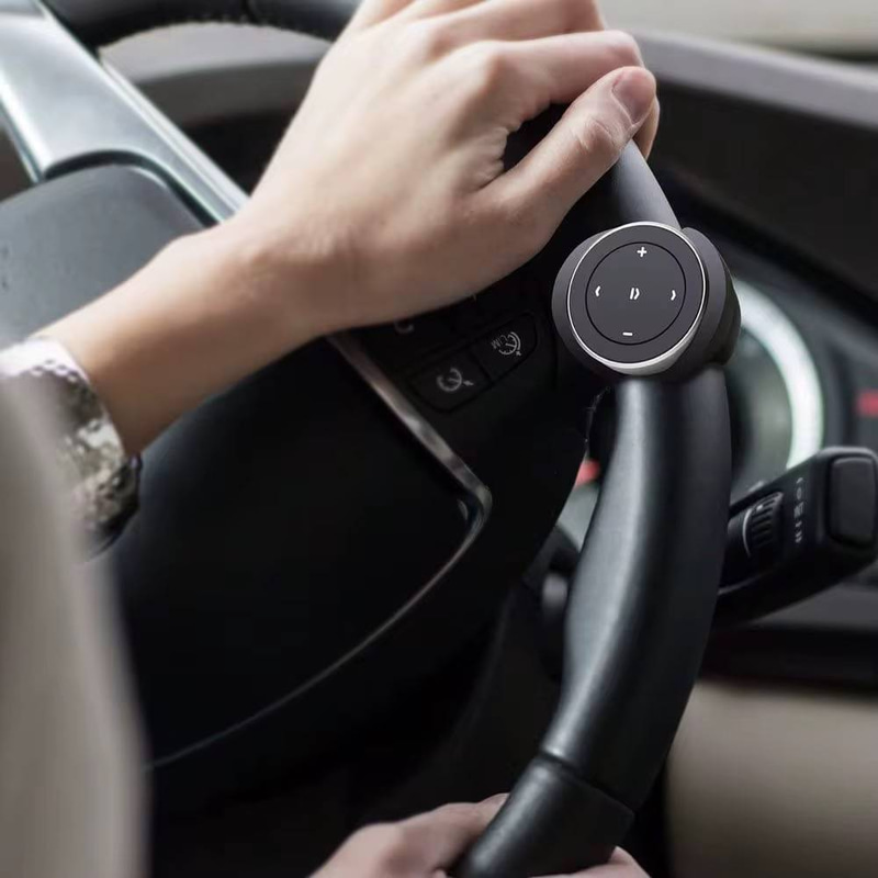جهاز تحكم في الهاتف صوت وفيديو car wireless blue tooth remote for iPhone and android