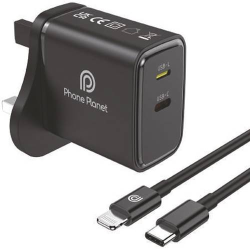 NEW PHONE PLANET TYPE-C PD WALL CHARGER WITH PD CABLE 20W