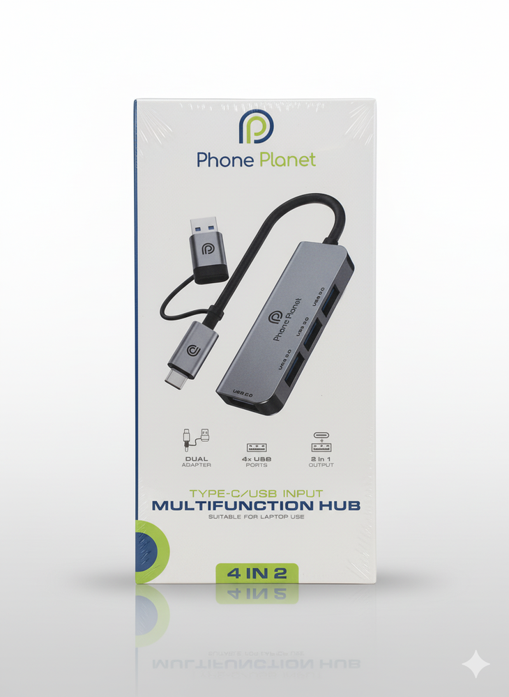 موزع متعدد الوظائف 4 في 2 الجديد من Phoneplanet