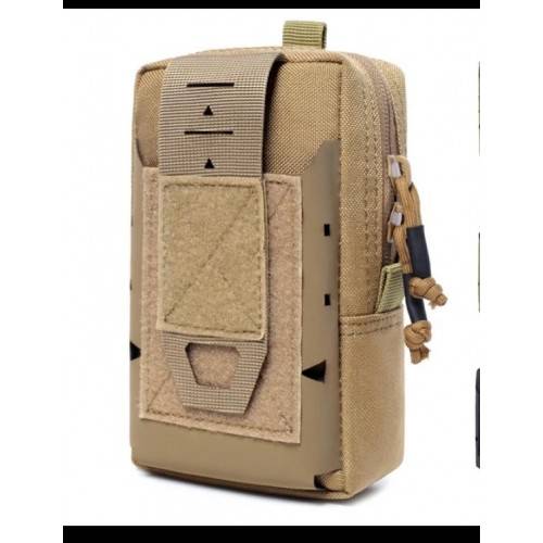 حقيبة أدوات OCE GEAR التكتيكية متعددة الاستخدامات، حقيبة Molle صغيرة الحجم للاستخدام الخارجي، منظم أدوات الإسعافات الأولية، حافظة هاتف، حقيبة EDC، لون كاكي