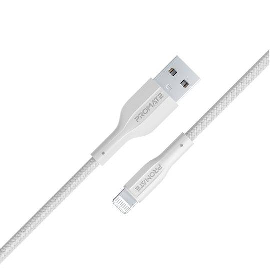 كابل بروميت أو-فليكس USB إلى إضاءة بطول 2 متر - أبيض