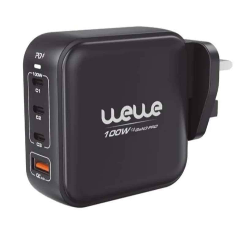 شاحن حائط WEWE 100 واط GaN (75209)