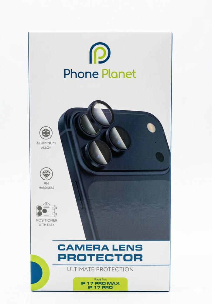واقي عدسة كاميرا Phoneplanet ip17PRO&MAX الجديد باللون الأزرق