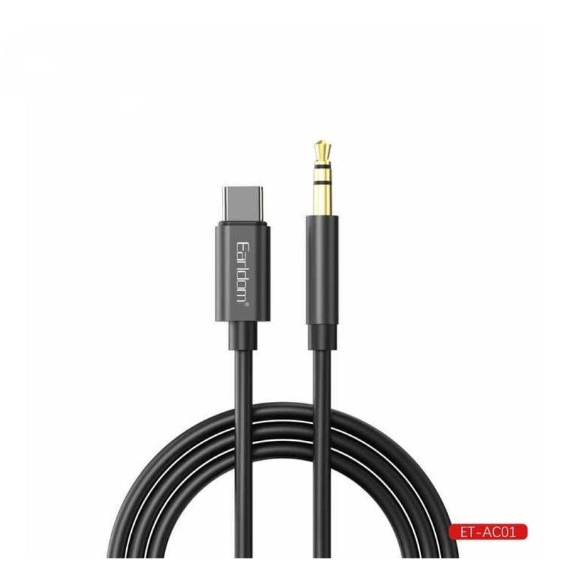 كابل صوت Earldom USB-C إلى 3.5 مم