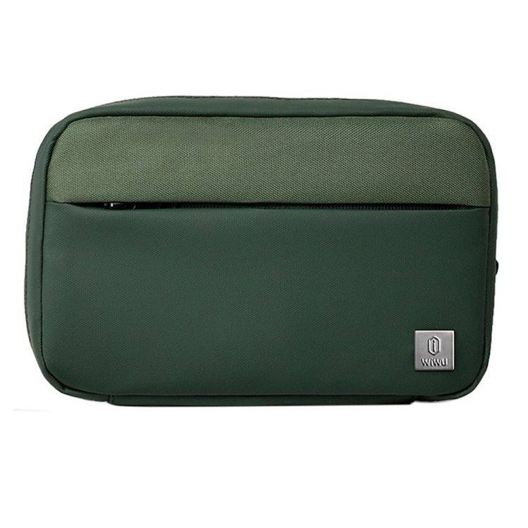 حقيبة WiWU Pouch Solo باللون الأخضر
