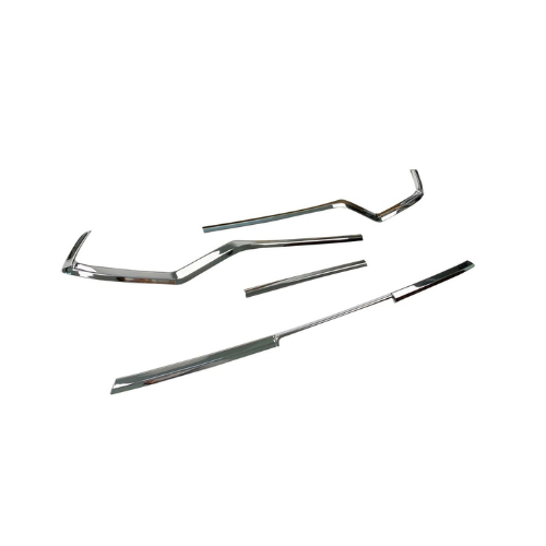 Front & Rear Chrome Molding Landcruiser 2022