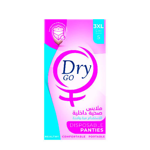 Dry Go Disposable Panty - 5 Pieces - Size 3XL