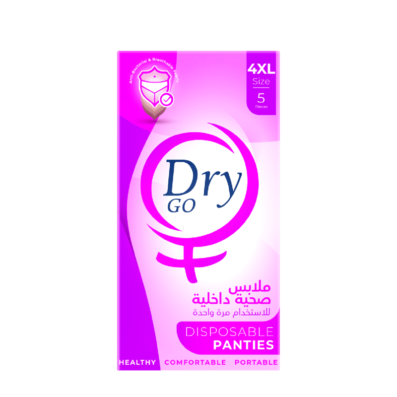 Dry Go Disposable Panty - 5 Pieces - Size 4XL