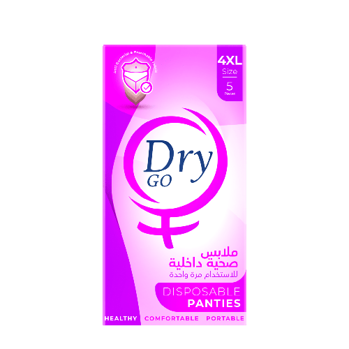Dry Go Disposable Panty - 5 Pieces - Size 4XL