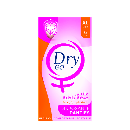 Dry Go Disposable Panty - 6 Pieces - Size XL