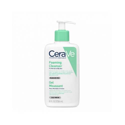 CeraVe Foaming Facial Cleanser 236 ml for Normal to Oily Skin