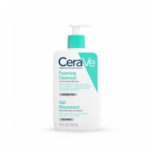 CeraVe Foaming Facial Cleanser for Normal to Oily Skin 473 ml