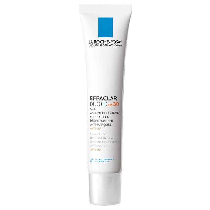 كريم لاروش بوساي إيفاكلار ديو+ لمكافحة عيوب البشرة بعامل الحماية SPF 30 40مل