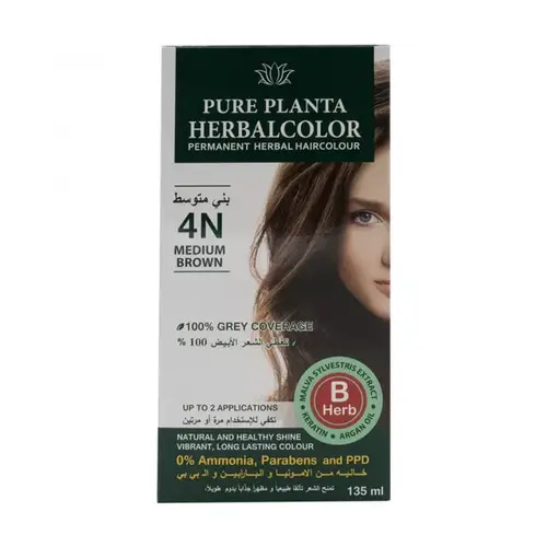 هيرباتنت صبغة 4N بني متوسط