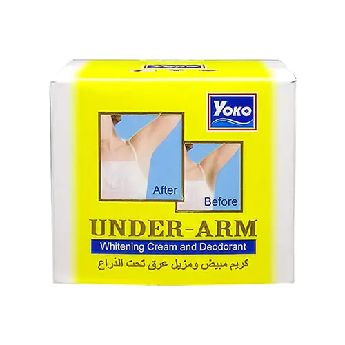 يوكو كريم مبيض ومزيل عرق تحت الذراع 50 جم