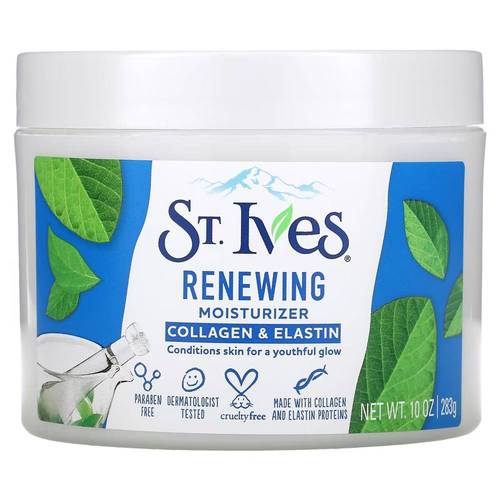 مرطّب تجديد البشرة بالكولاجين والإيلاستين 283 جم - St. Ives