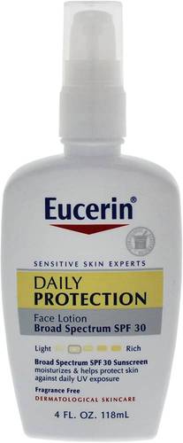 غسول الوجه المرطب للحماية واقي من الشمس SPF 30 من يوسيرين - 118 مل