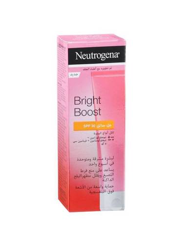 نيوتروجينا - جل سائل بعامل حماية SPF30, لكل انواع البشرة 50 مل