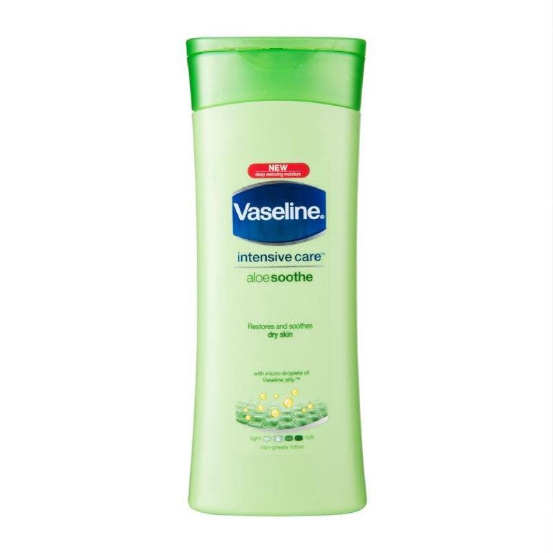 لوشن فازلين تهدئة وترطيب الألو فيرا 400مل - Vaseline aloe