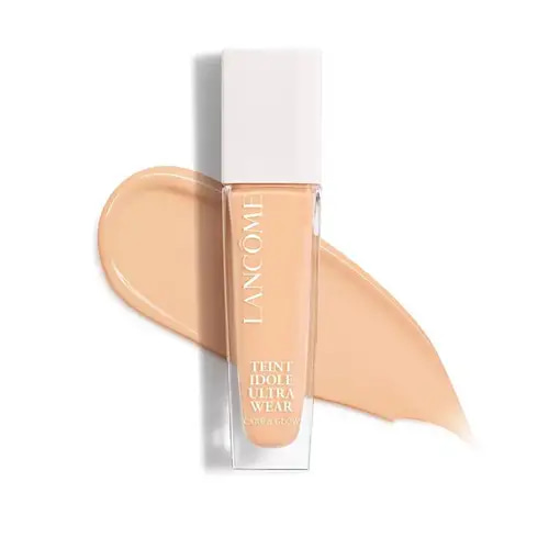 كريم أساس Teint Idole Ultra Wear Care & Glow مع حمض الهيالورونيك