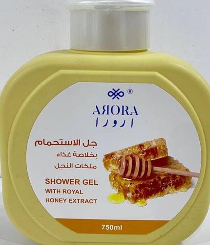 ارورا جل استحمام بخلاصة غذاء ملكات النحل 750 مل
